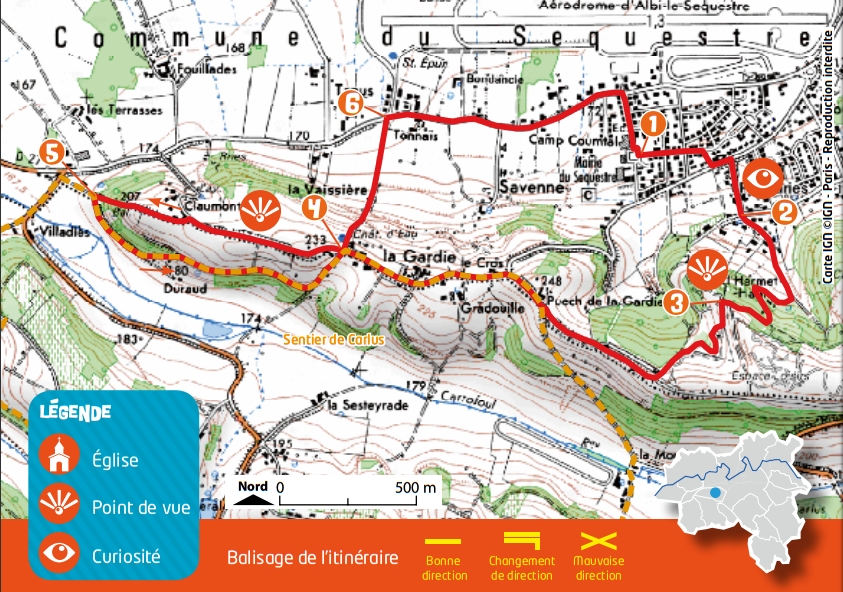 Sentier de randonnée - Site officiel de la ville du Séquestre